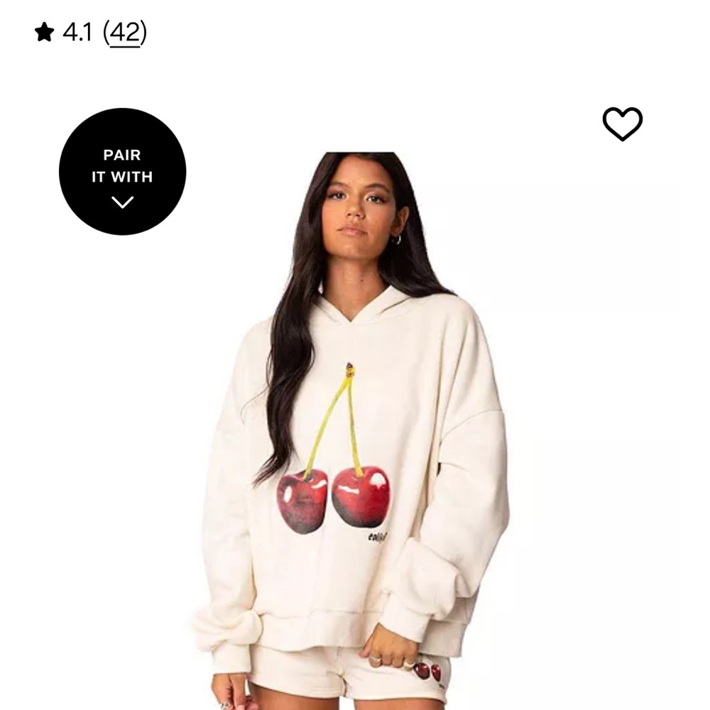 Edikted Mon Cherie hoodie